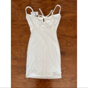 Windsor white mini dress